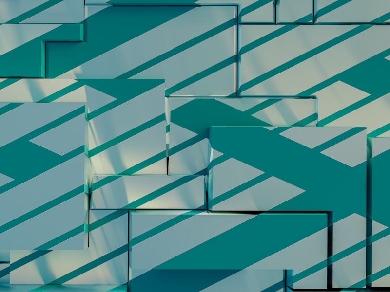 The Pocket Square Coaster Set - Carpet Denim